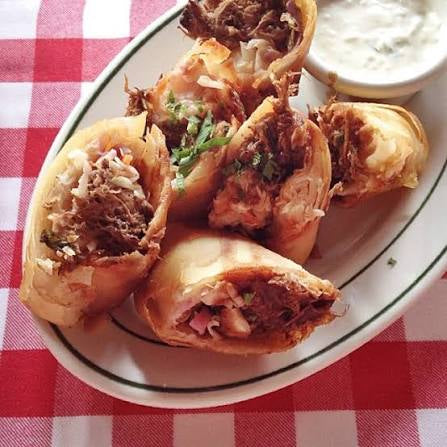 BBQ SHORT RIB SPRING ROLLS