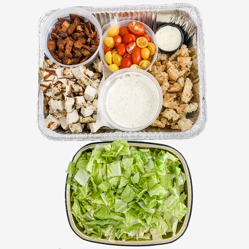 CHOPPED GRILLED CHICKEN CAESAR SALAD
