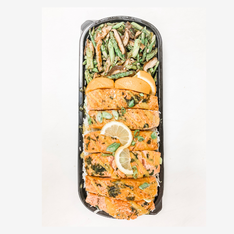 MISO GLAZED SALMON