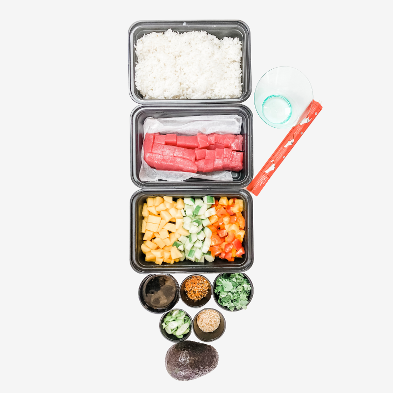 BIG EYE TUNA POKE BOWL